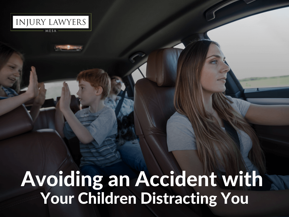 Avoiding an Accident with Your Children Distracting You